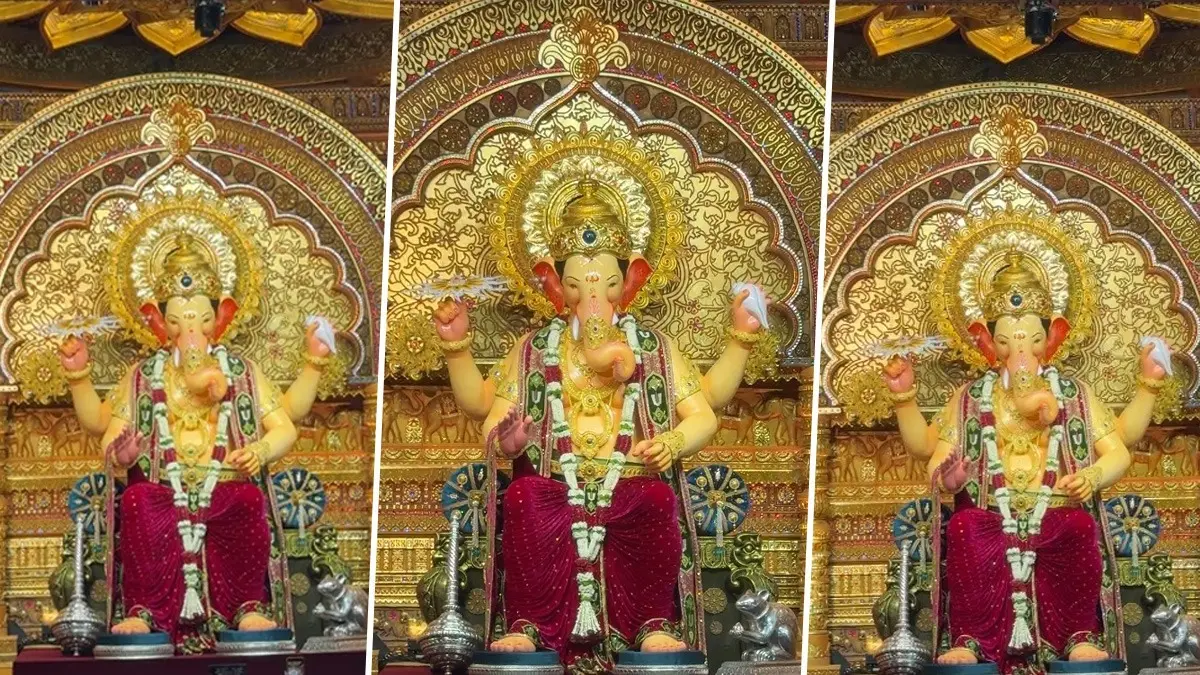 Ganesh Chaturthi 2025: Bringing Lord Ganesha Idol Home? Here’s Dos and Don’ts You Should Follow Lalbaugcha Raja unveiled in Mumbai's pandal