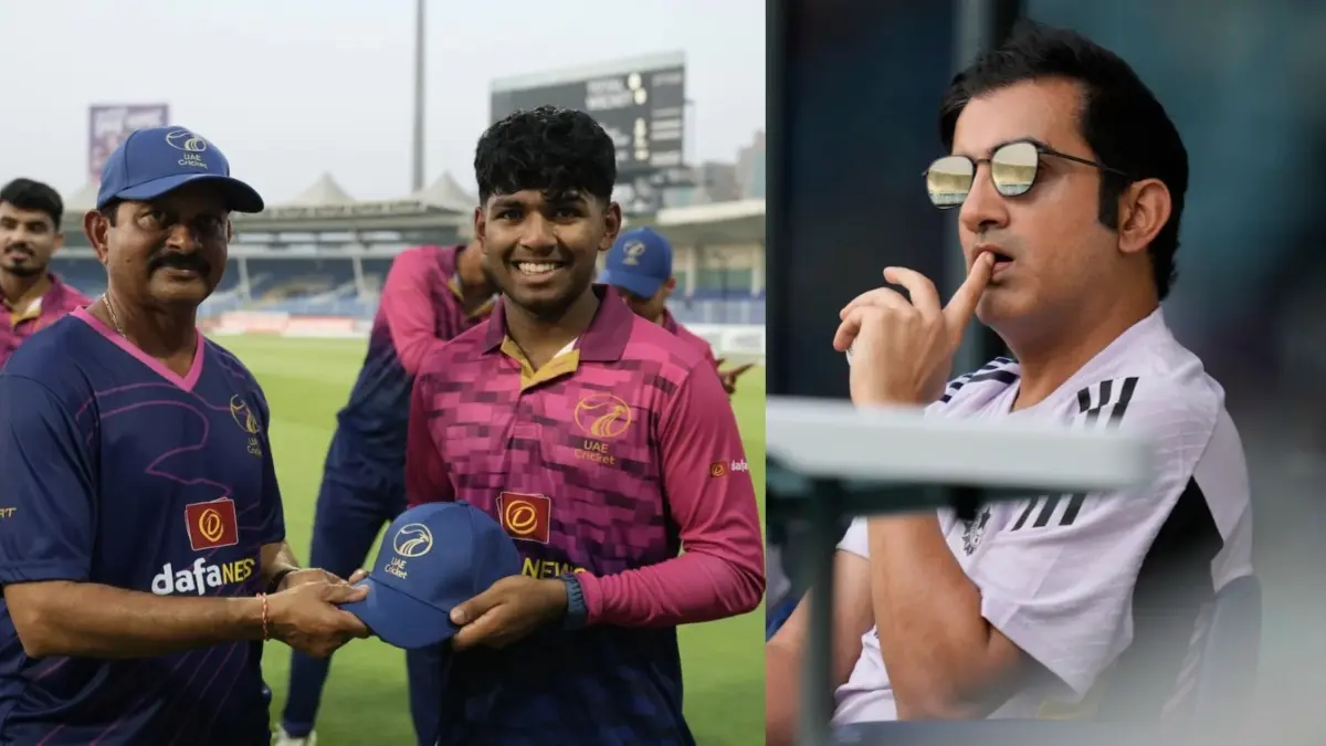 Lalchand Rajput, Ethan D'Souza and Gautam Gambhir