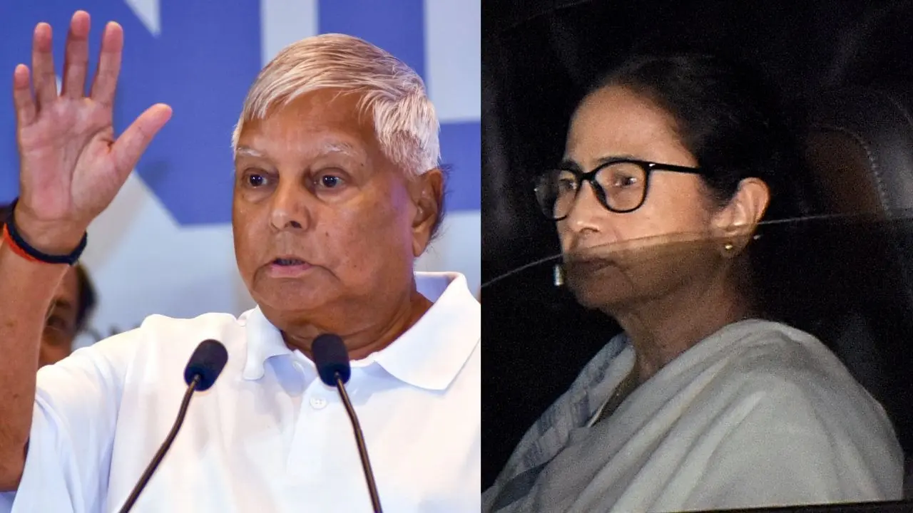 Lalu Prasad Yadav supported Mamata Banerjee