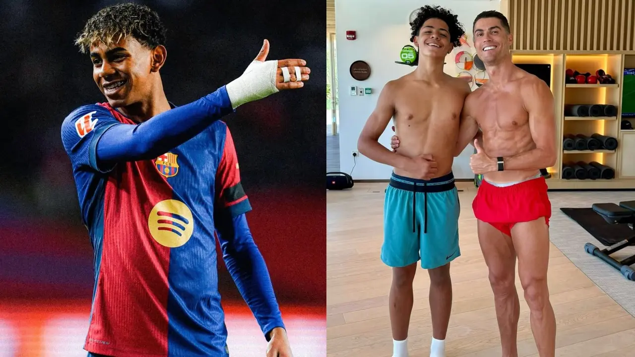 Lamine Yamal Cristiano Ronaldo