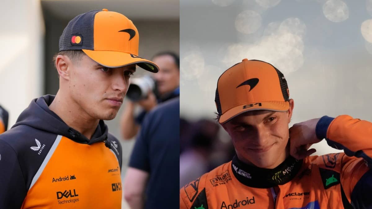 Lando Norris and Oscar Piastri