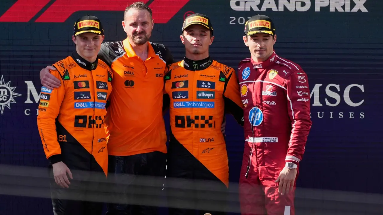 Lando Norris Oscar Piastri F1