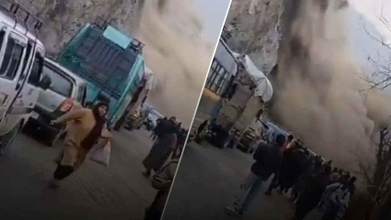 Landslide Blocks Srinagar–Baramulla National Highway, Traffic Disrupted | WATCH