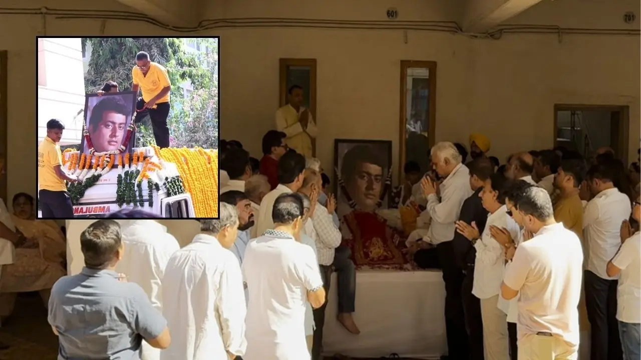 Late Manoj Kumar's Mortal Remains Reaches Home For Last Rites