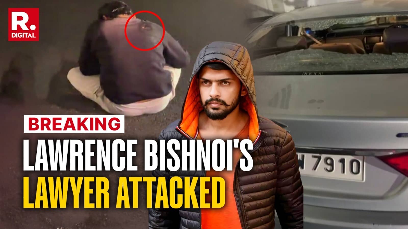 Lawrence Bishnoi's Lawyer Attacked, Bullets Fired At Car Near Delhi's Kashmere Gate