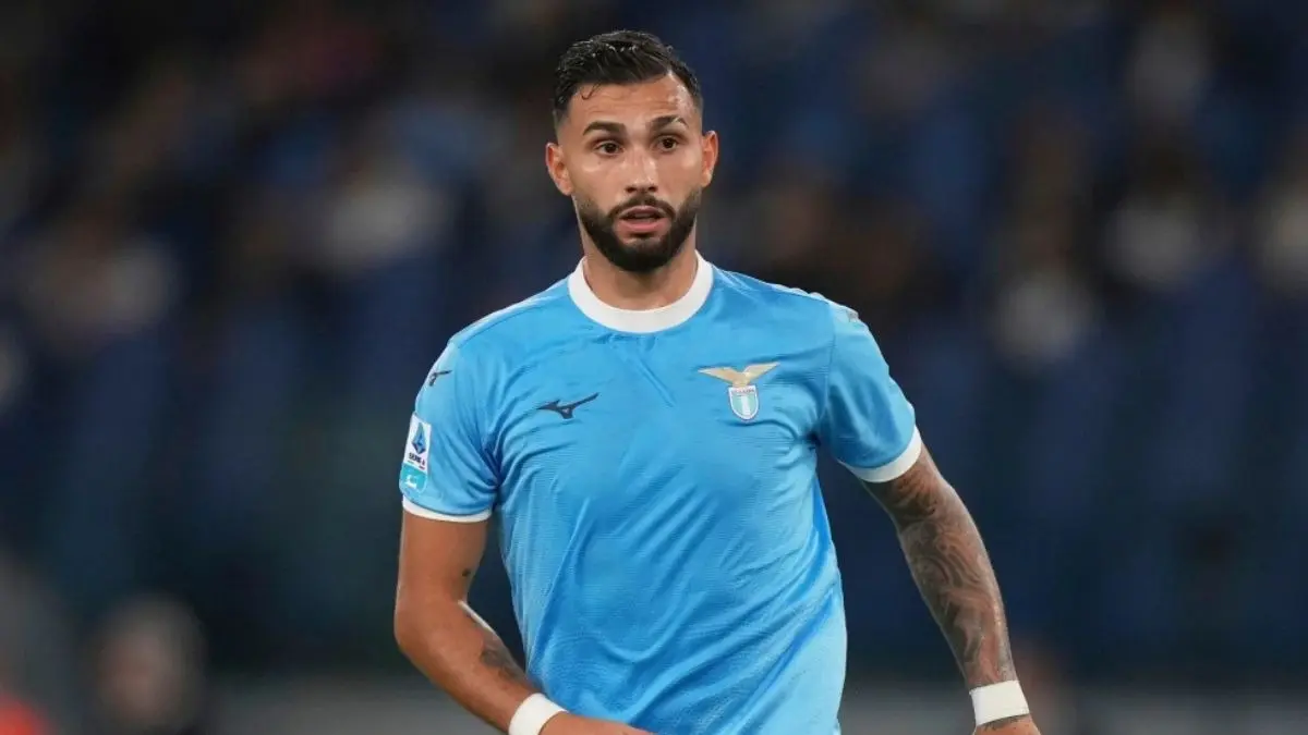 Lazio’s Taty Castellanos during a Serie A match