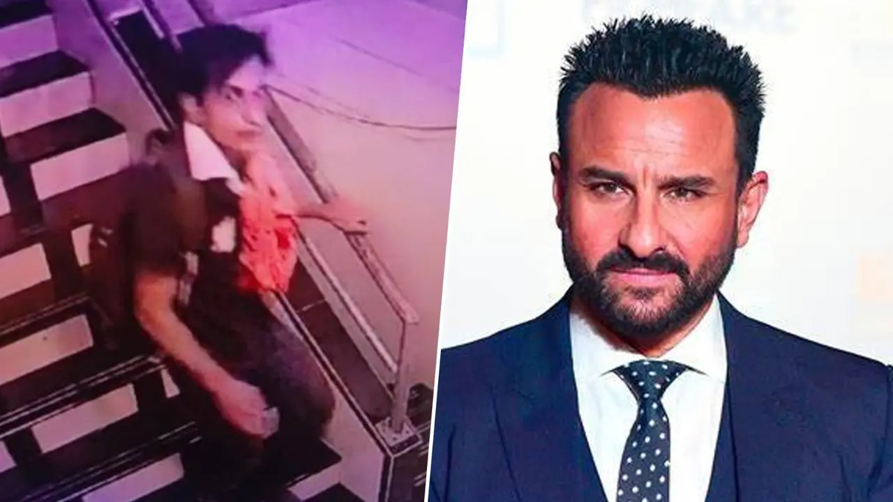 (left) Photo of the alleged man who attacked Saif Ali Khan