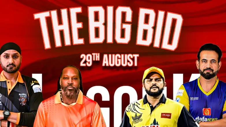 LLC 2024 Auction Live Streaming: How to Watch Legends League Cricket Auction on TV & Online Legends League Cricket 2024 Auction