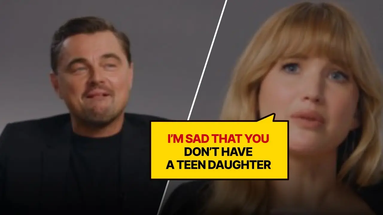 Leonardo DiCaprio and Jennifer Lawrence featured on Variety's Actors On Actors segment