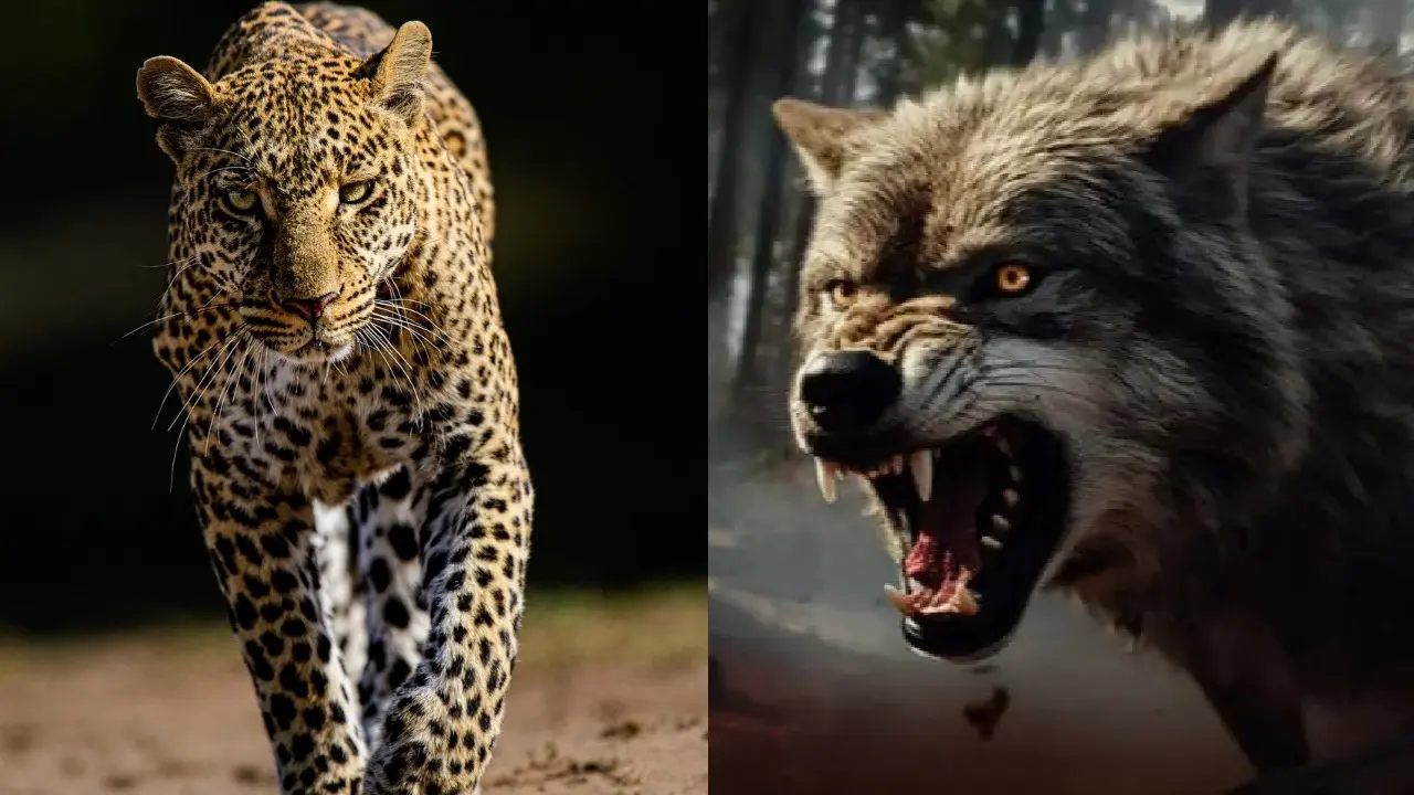 Three Children Among Four Injured in Fresh Animal Attacks in Bahraich Leopard-Wolf-in-Bahraich
