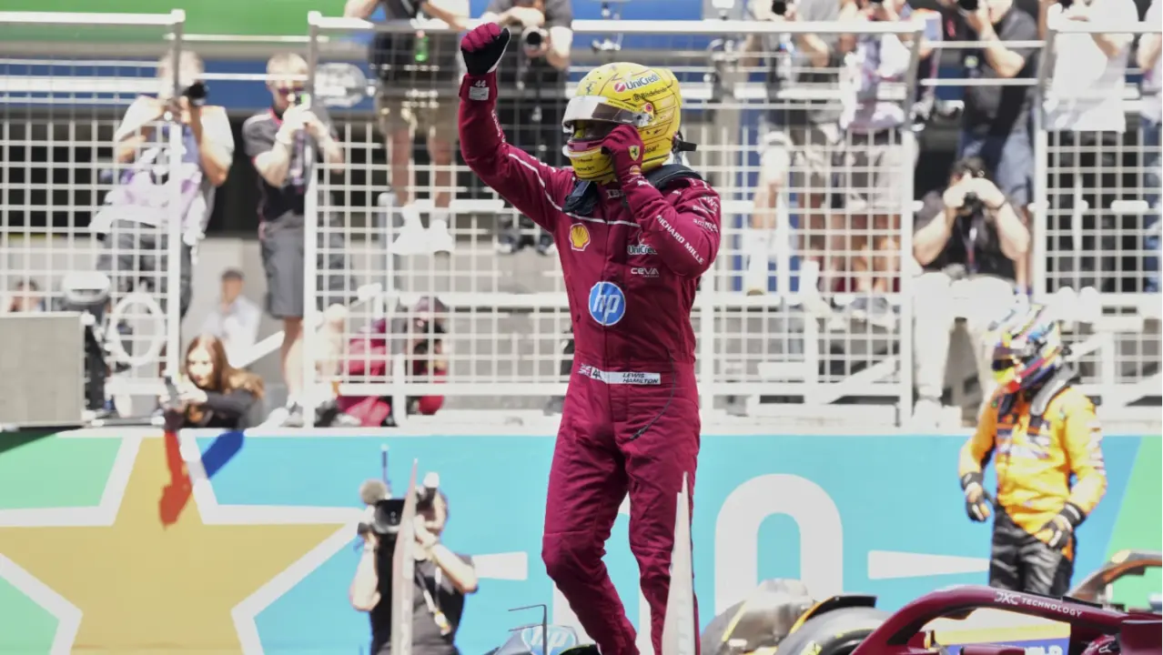 'Pretty Comfortable Position': Lewis Hamilton Reacts As He Gets First Win With Ferrari In Sprint Race Ahead Of Chinese GP Lewis Hamilton