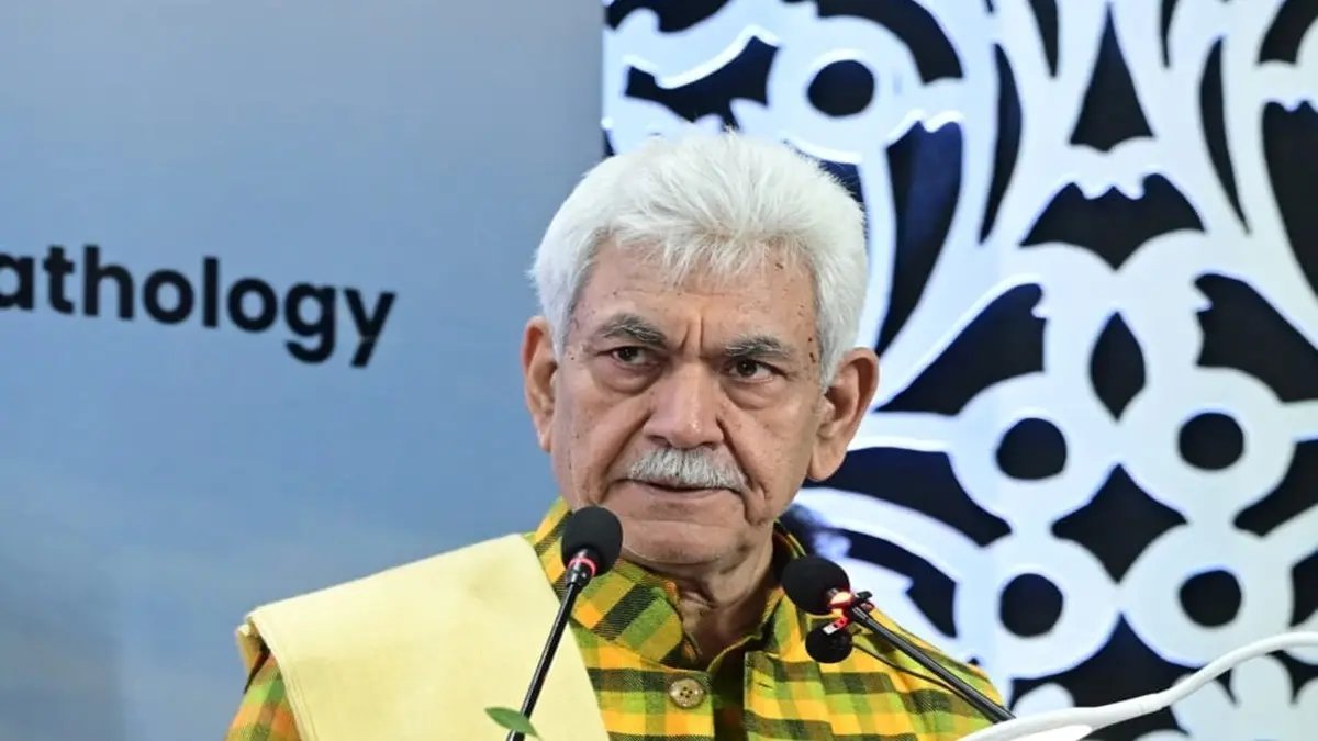 LG Sinha Clears The Air On JKAS Exam Row, Says Age Relaxation File Returned Same Day