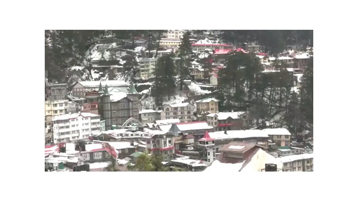 Light Rain, Fresh Snowfall In Himachal; IMD Warns Of Thunderstorms And Cold Conditions