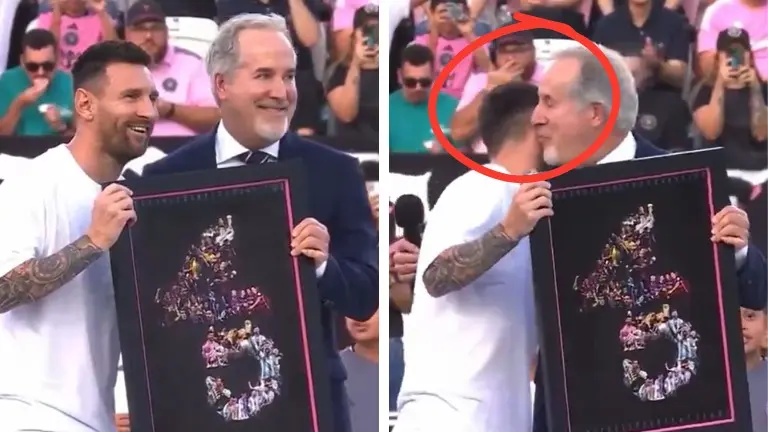 Injured Lionel Messi Joins Inter Miami's Celebration of His 45th Major Title Post Copa America Win Lionel Messi