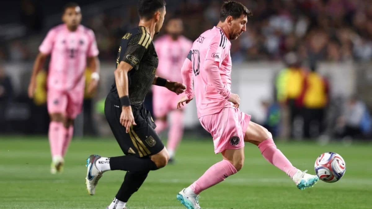 Lionel Messi against LAFC