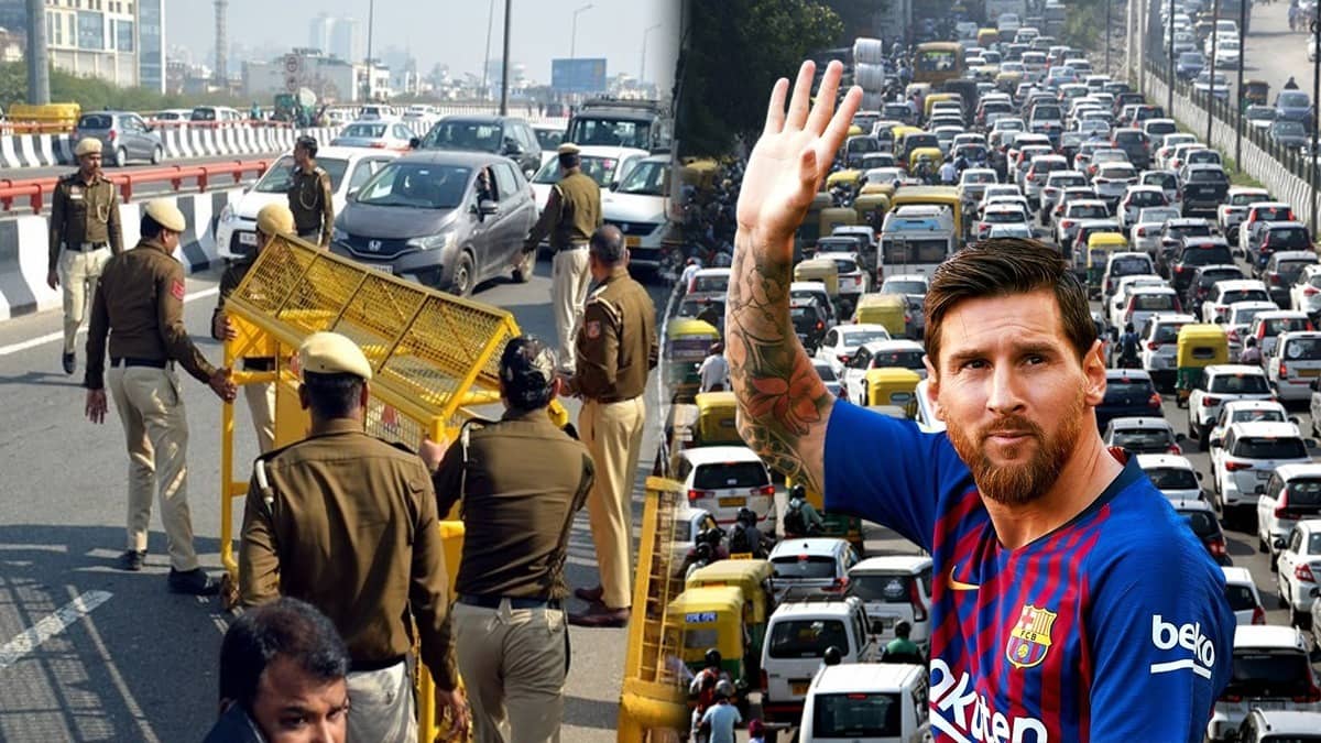 Lionel Messi In Delhi