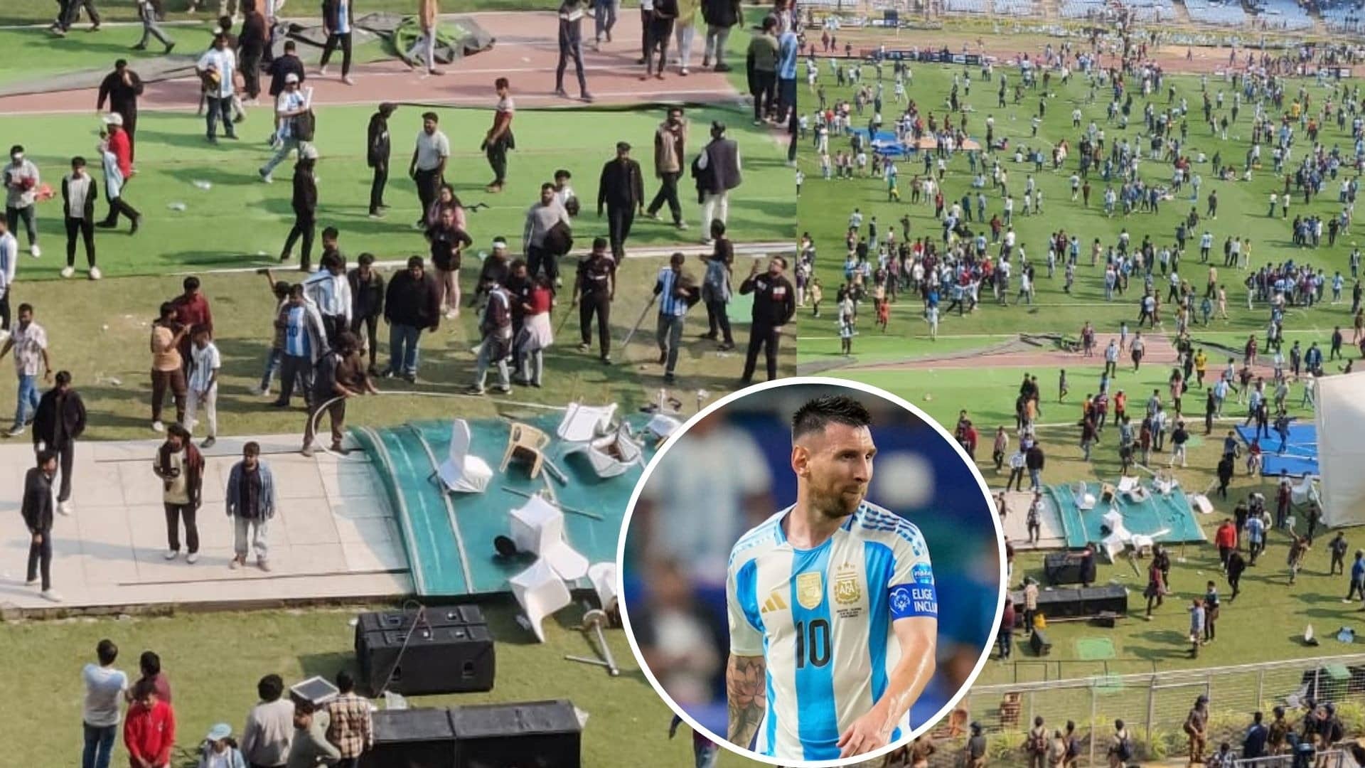 Lionel Messi in Kolkata