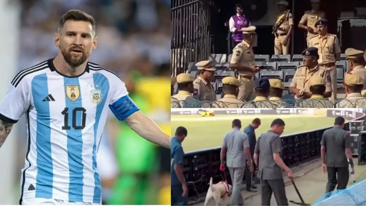 lionel messi india tour 2025 kolkata mumbai delhi hyderabad event security tightened