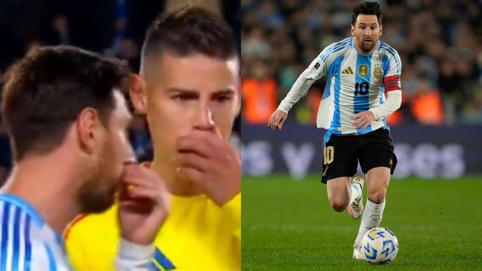 Lionel Messi Gets Into Heated Exchange With Colombia Player James Rodriguez  - Here's Why Argentina Captain Was Unhappy | Republic World