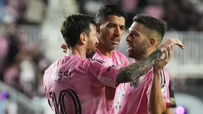 Lionel Messi-led Inter Miami To Meet Vancouver Whitecaps In MLS Cup Final Lionel Messi, Luis Suárez and Jordi Alba
