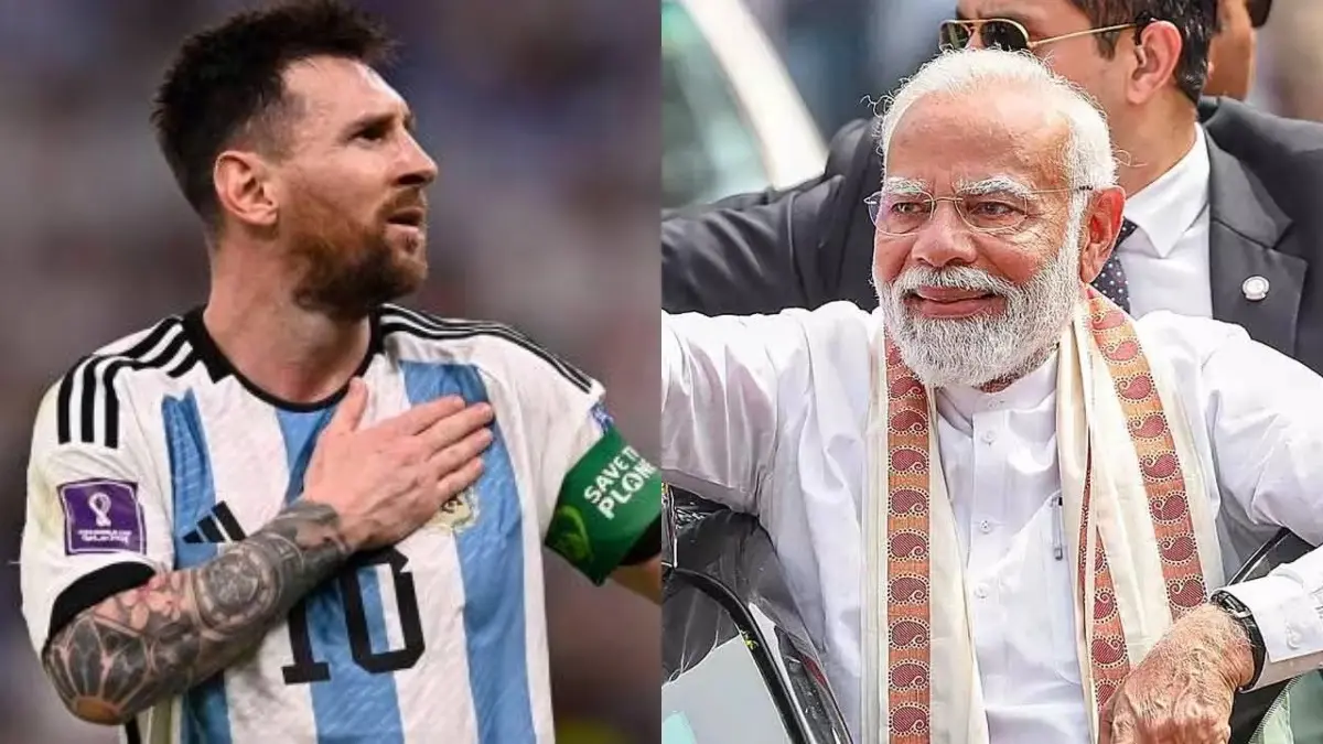 Lionel Messi, Narendra Modi