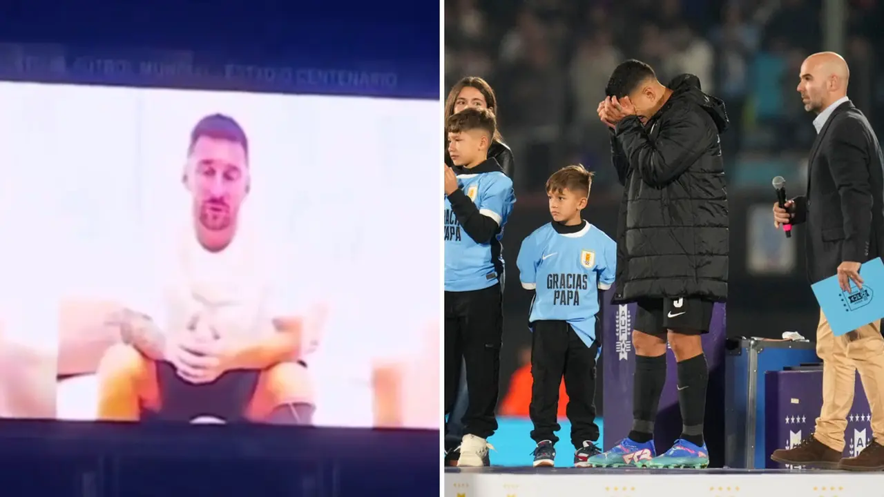 Lionel Messi's Emotional Tribute Leaves Luis Suarez Heart-Broken On International Retirement Lionel Messi's emotional tribute for Luis Suarez