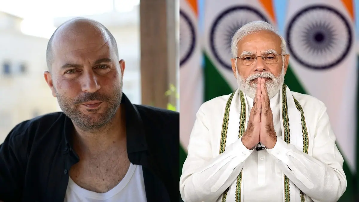 Fauda Series Creator Lior Raz Meets PM Modi In Israel, Calls It A 'Huge Honour' Lior Raz (L) and PM Modi (R)