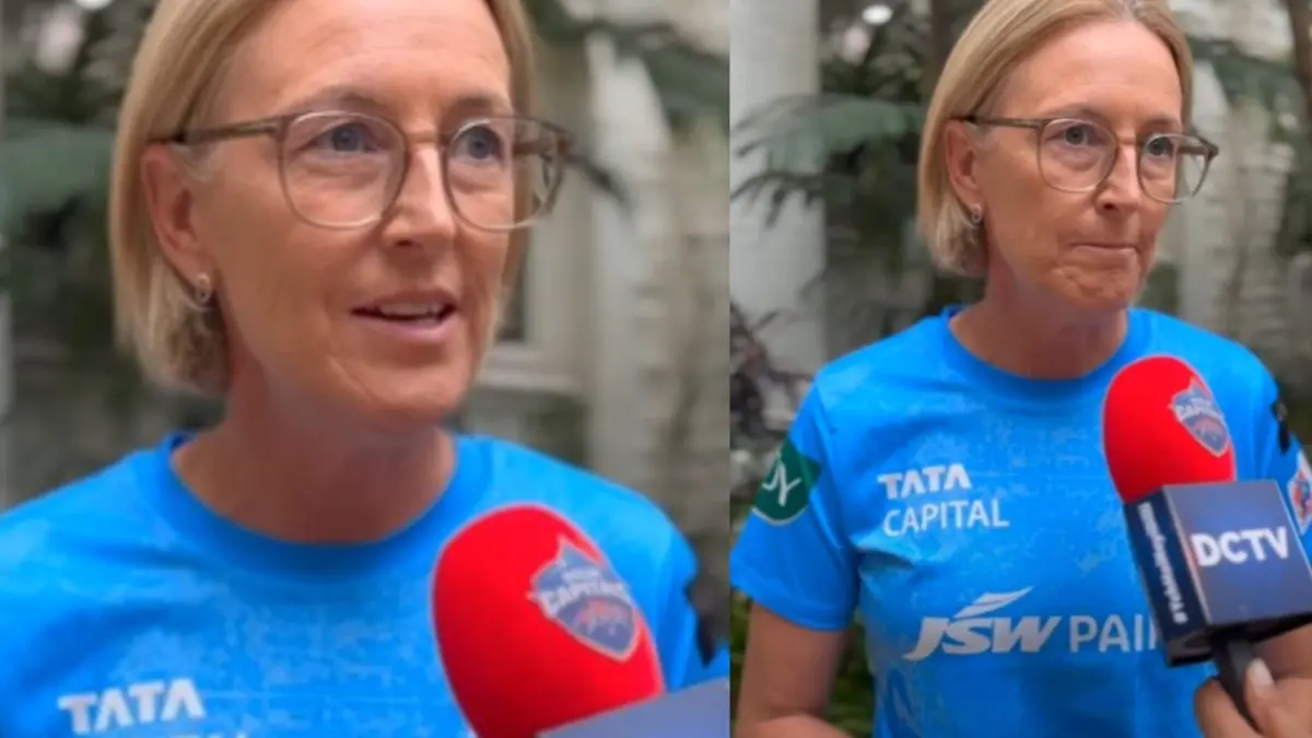 Lisa Keightley in an interview during her stint with the Delhi Capitals Women
