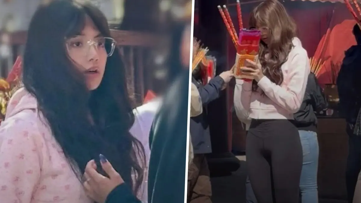 BLACKPINK Lisa Gets In Touch With Her Spiritual Side During Temple Visit In Hong Kong | Watch Lisa prayed at the Che Kung Temple in Hong Kong