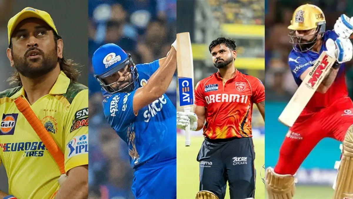 Days After Test Snub; PBKS Captain Shreyas Iyer Joins Virat Kohli, MS Dhoni, Rohit Sharma in Elite IPL List list of most sixes as captain in IPL