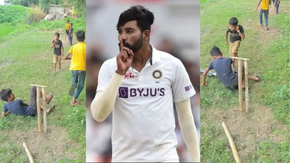 little kid bowling video sparks internet attitude and celebration like mohammed siraj