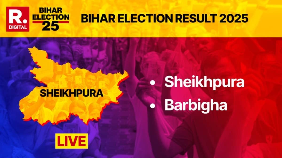 LIVE | Bihar Assembly Election - Sheikhpura, Barbigha Result