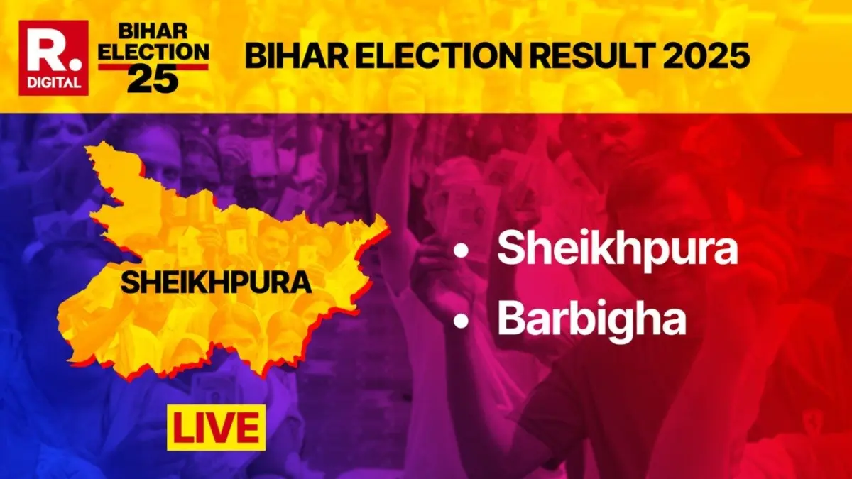 LIVE | Bihar Assembly Election - Sheikhpura, Barbigha Result