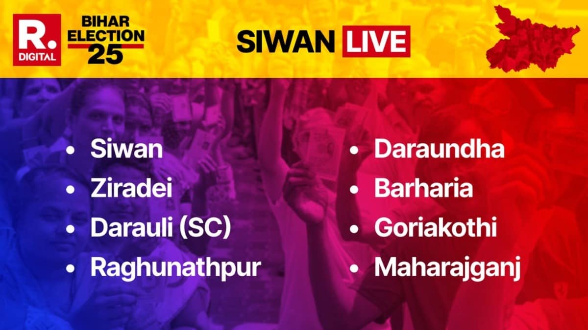 LIVE | Bihar Assembly Election - Siwan, Raghunathpur, Darauli Result