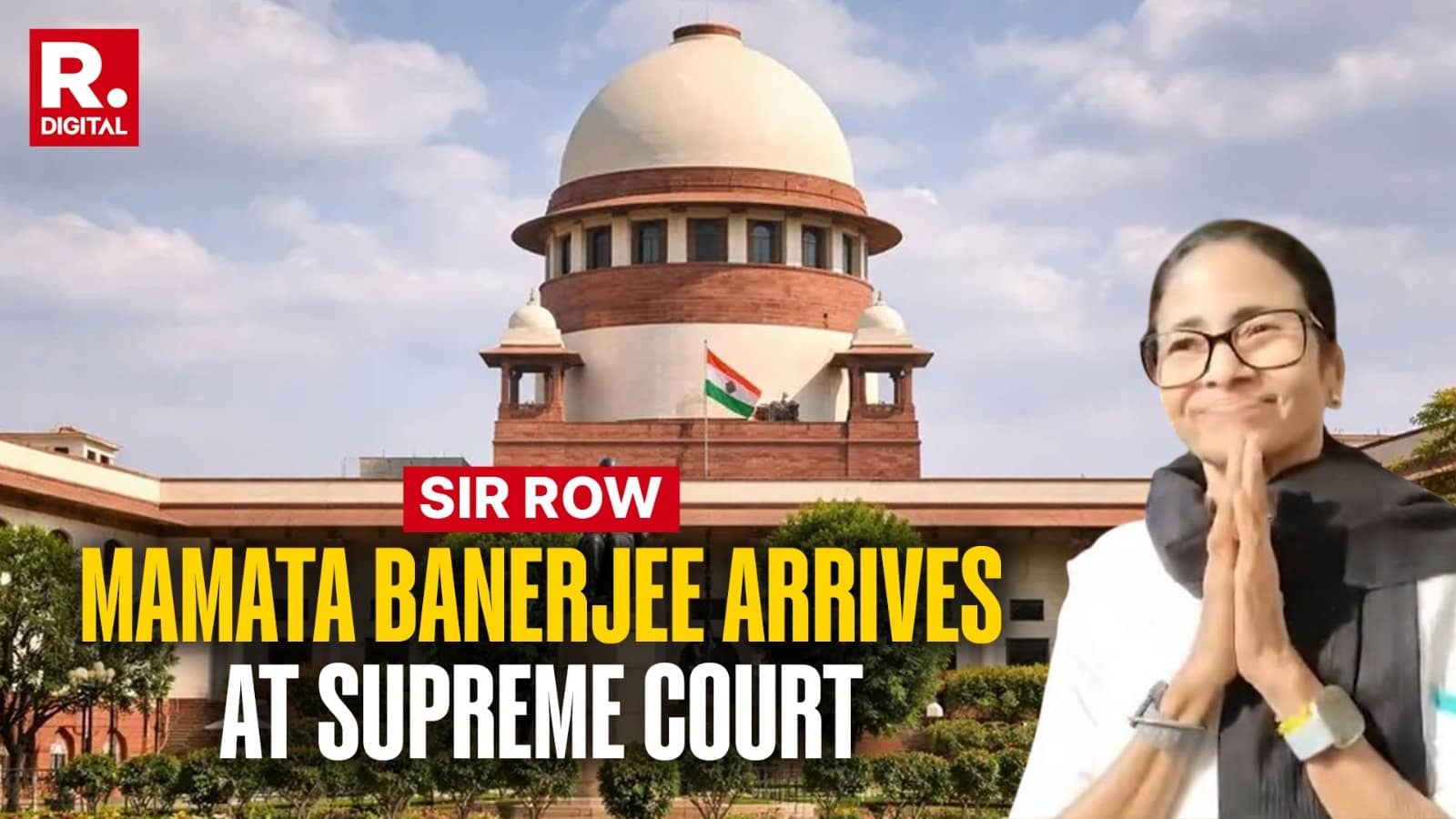 LIVE: Mamata Banerjee Reaches Supreme Court Against Election Commission, SIR Case Hearing Shortly