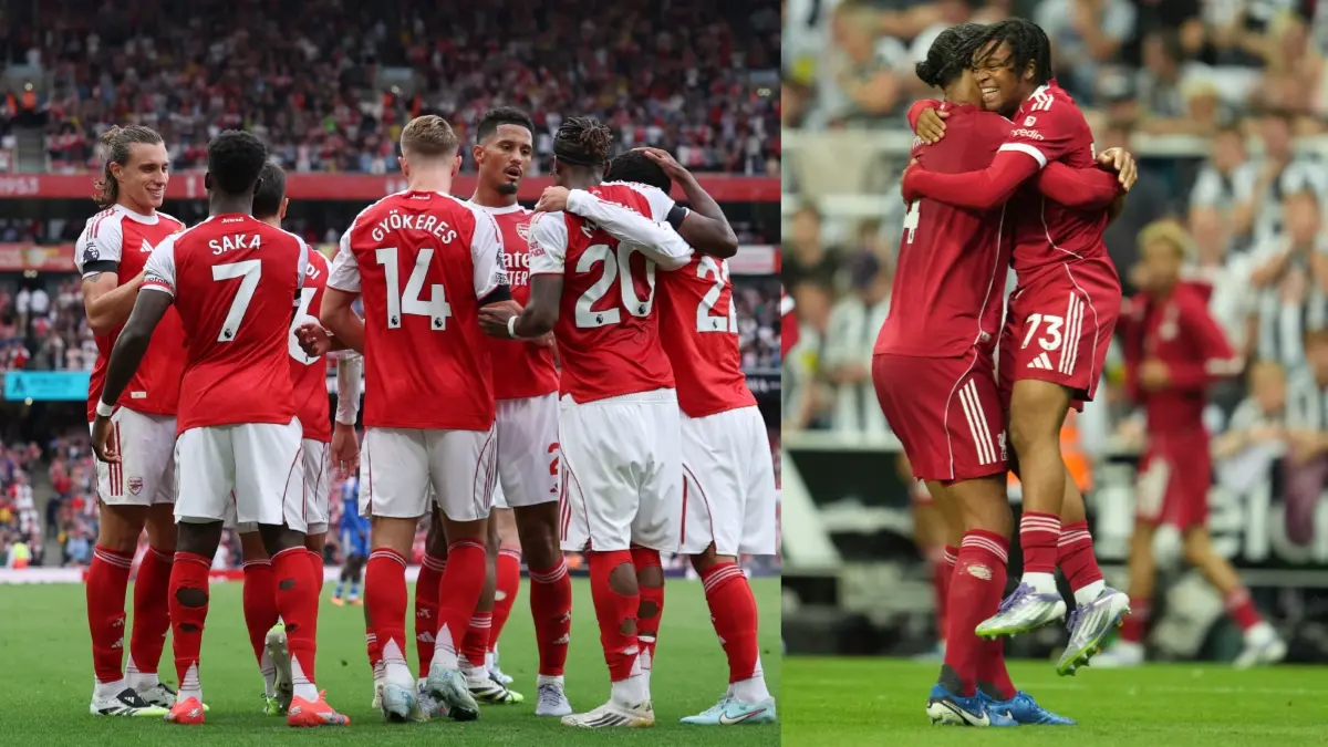 Liverpool and Arsenal