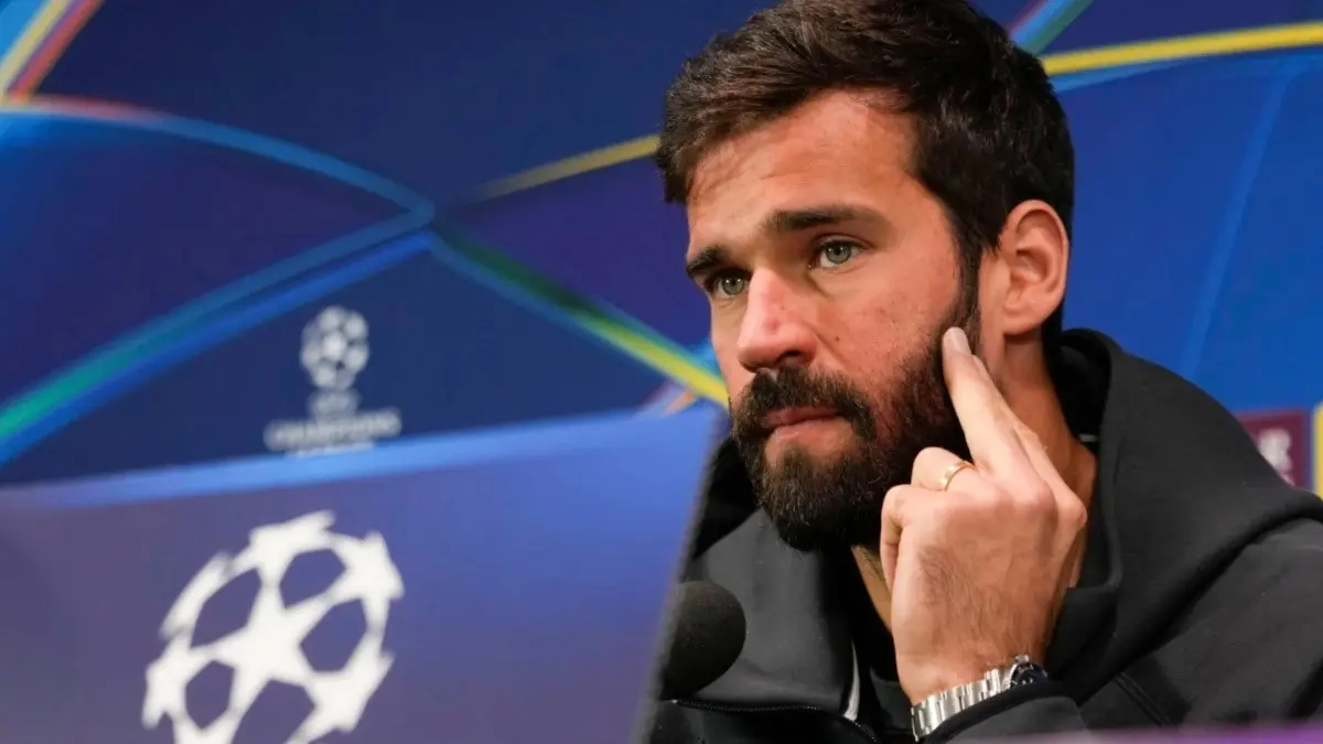 Liverpool goalkeeper Alisson Becker