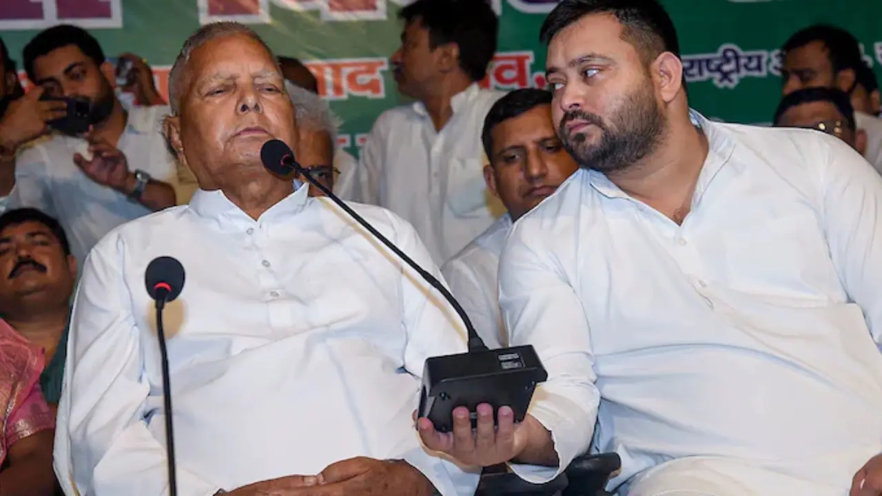 लालू यादव-तेजस्वी यादव