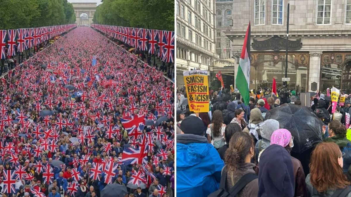 London Anti-Immigration Rally Turns Violent: 25 Arrested, 26 Police Officers Injured London Anti-Immigration Rally Turns Violent: 25 Arrested, 26 Police Officers Injured