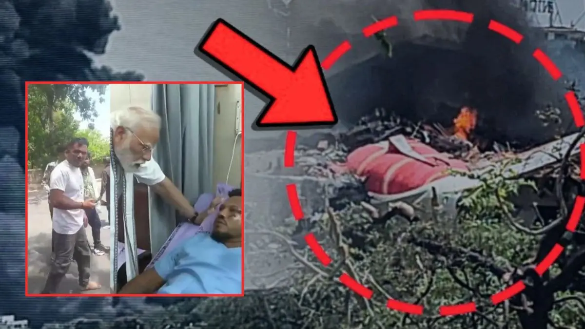 Lone survivor of Air India Flight crash recalls 59 seconds to terror.