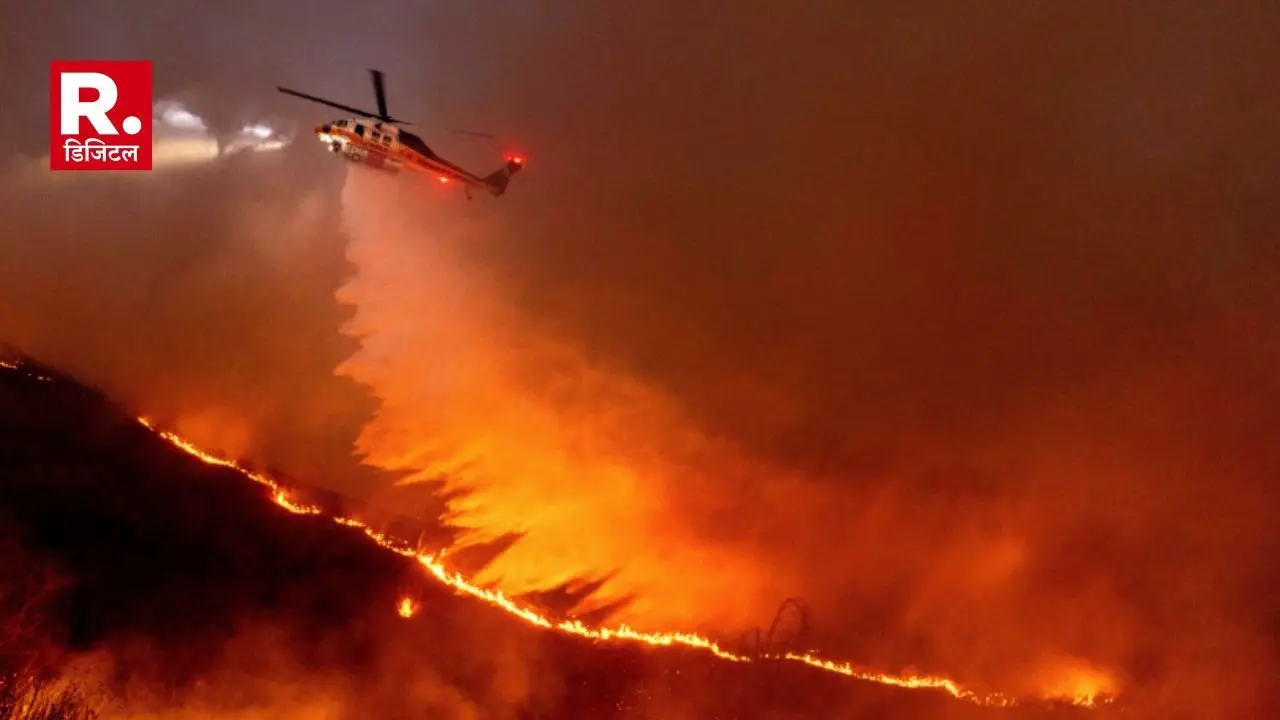 Los Angeles Fire US California Fire update