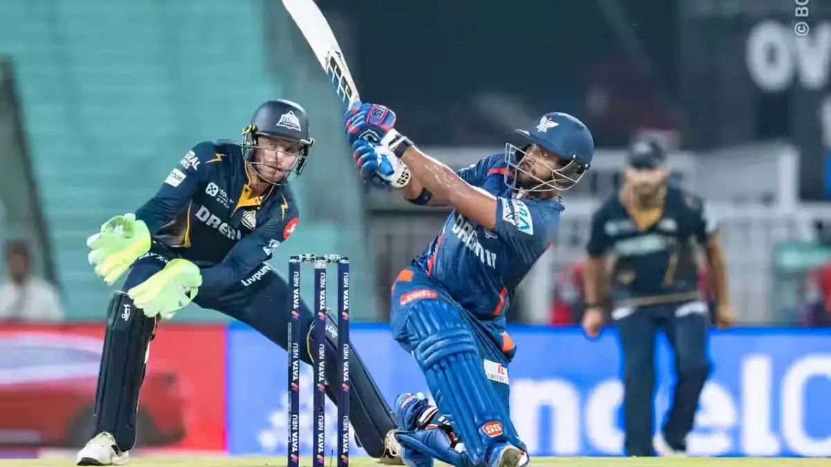 LSG vs GT Lucknow Super Giants beat Gujarat Titans by 6 wickets match winner nicolas pooran