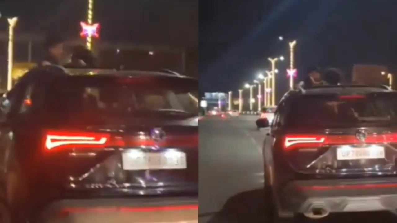 Lucknow Couple Viral Video