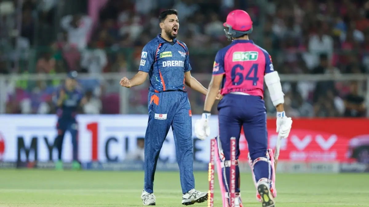 Lucknow Super Giants Defeat Rajasthan Royals By Two Runs