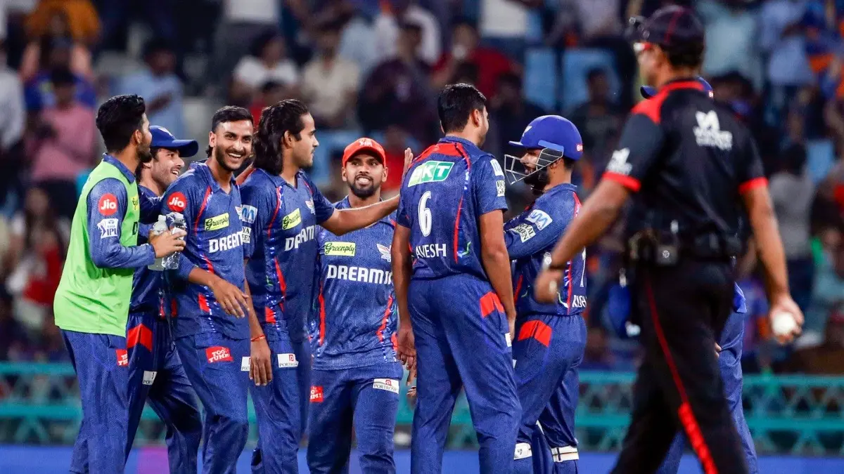 Former Uganda National Team Head Coach Set To Join Lucknow Super Giants As Fielding Coach Ahead Of IPL 2026: Report Lucknow Super Giants players celebrate after taking a wicket in IPL 2025