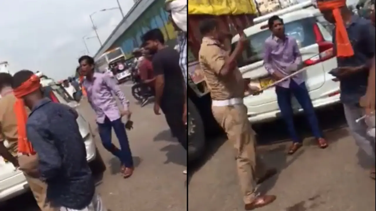 Lucknow Traffic Police Viral Video