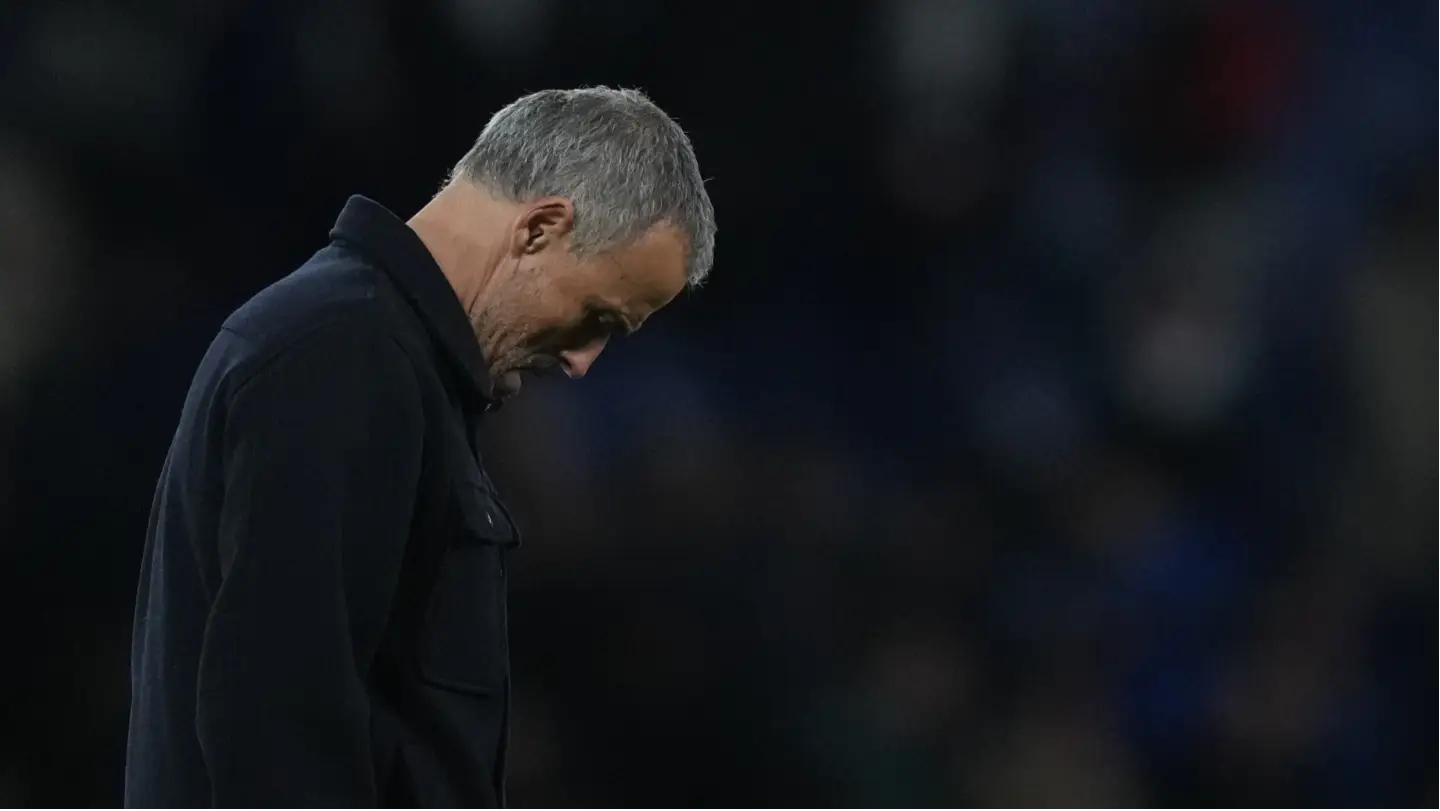 Luis Enrique during UCL 2025