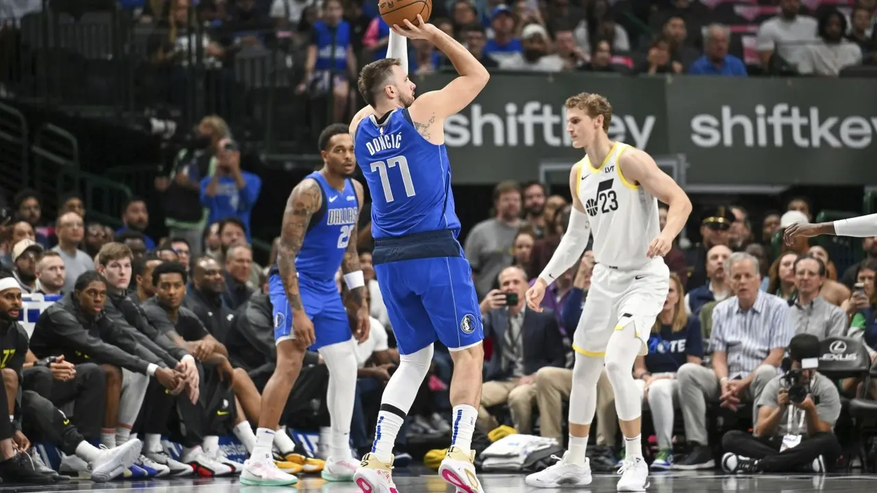 Kyrie Irving scores 23 points to lead Mavericks past Jazz 110-102 Luka Doncic