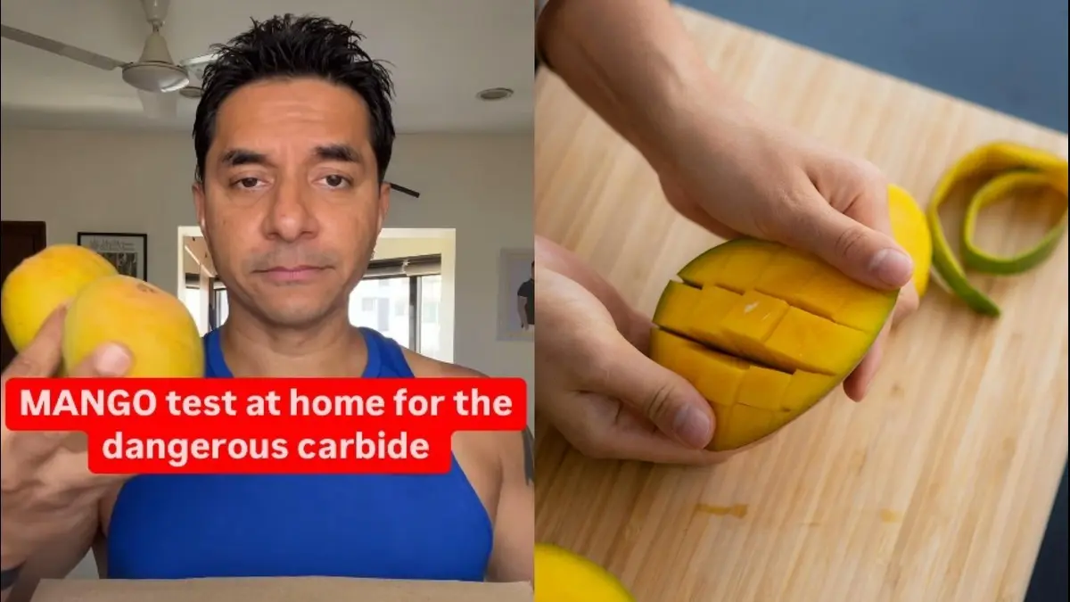 Celebrity Wellness Coach Reveals Simple Hack To Spot 'Dangerous Carbide' In Mangoes Luke Coutinho.