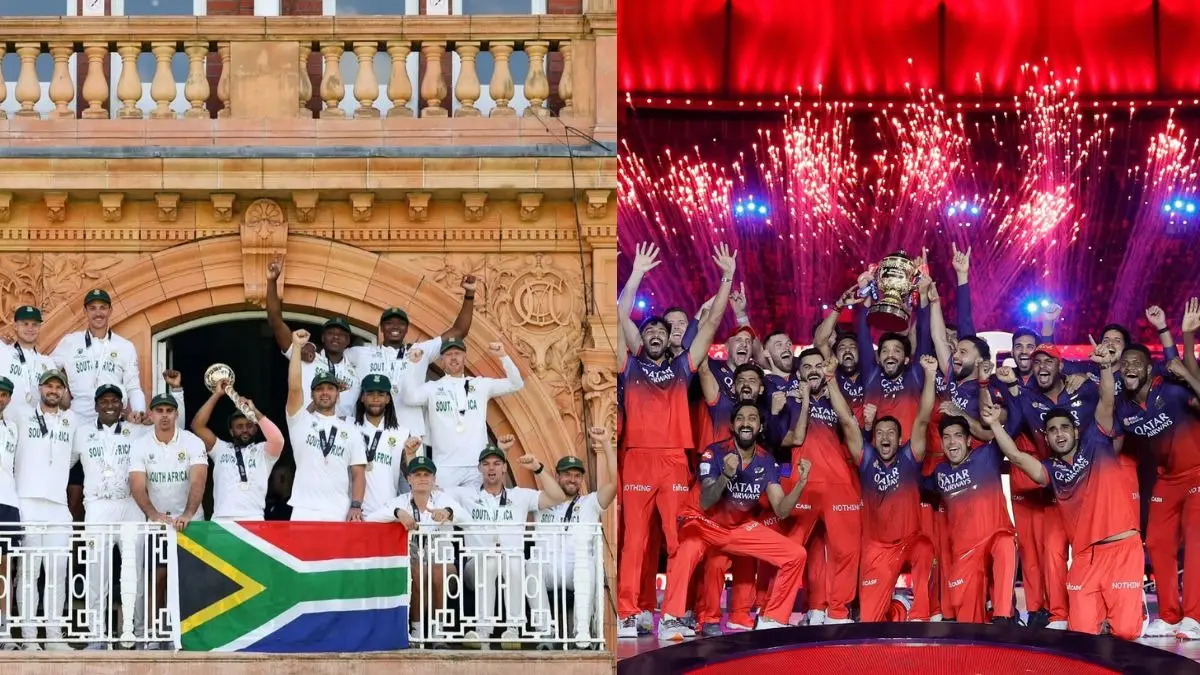 lungi ngidi wins two trophy in 11 days first clinch ipl with rcb and now wtc title with south africa